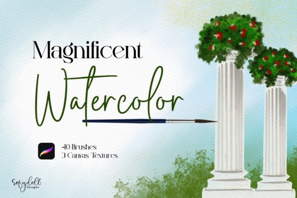 Download Magnificent Watercolor for Procreate - Procreate Collection