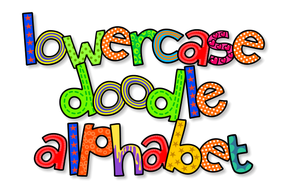 Download Lowercase Doodle Alphabet Set 3 - Lowercase Collection
